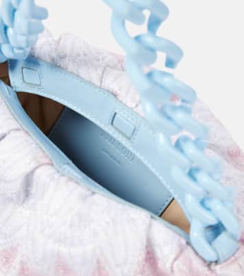 Zigzag ombré lamé shoulder bag | Missoni