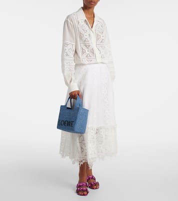 Paula's Ibiza Loewe Font Small tote bag | Loewe