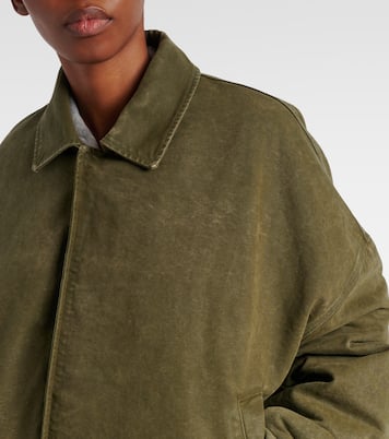 Oversized cotton bomber jacket | JW Anderson