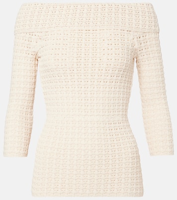Dermottega crochet off-shoulder top | Isabel Marant