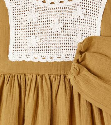 Vestido Myla de croché de algodón | Bebe Organic