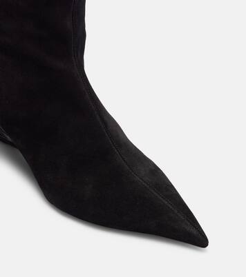Nina 50 suede knee-high boots | Paris Texas