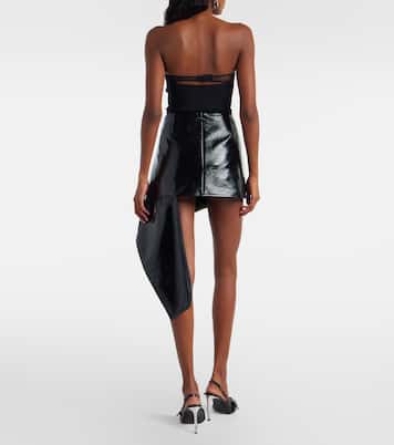 Beschichteter Minirock  | Courrèges