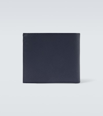 Logo leather wallet | Prada