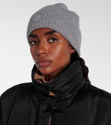 Ribbed-knit cashmere beanie | Moncler