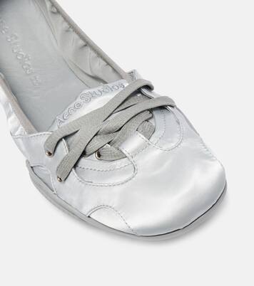 Slip-Ons Bilaria aus Satin | Acne Studios