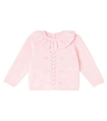 Baby Pullover Evina aus Pointelle-Strick | Louise Misha