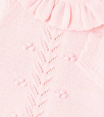 Baby Pullover Evina aus Pointelle-Strick | Louise Misha