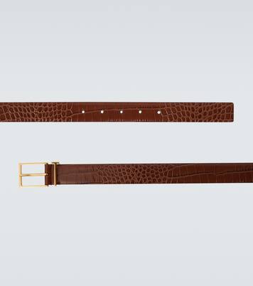 Ceinture T Loop en cuir embossé | Tom Ford