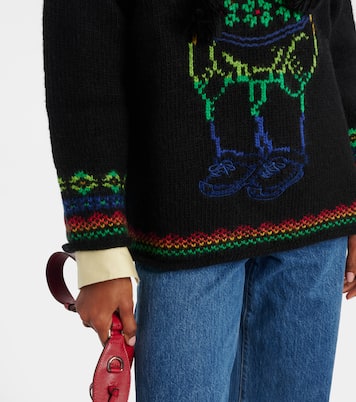 Hooded wool sweater | Polo Ralph Lauren