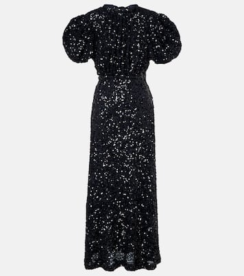 Cocktailkleid mit Pailletten | Rotate