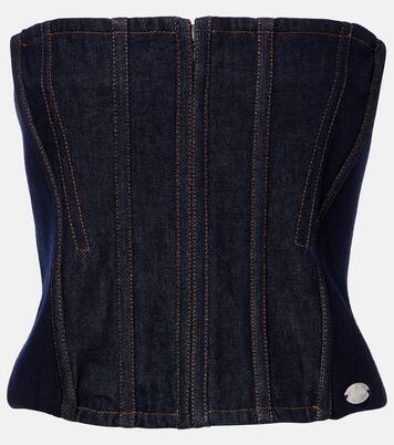 Denim corset | Jean Paul Gaultier