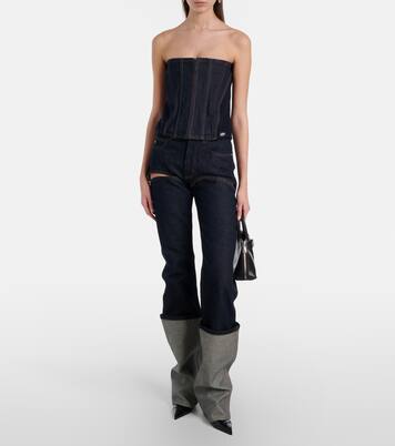 Denim corset | Jean Paul Gaultier