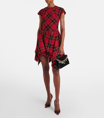 Asymmetric minidress | McQueen