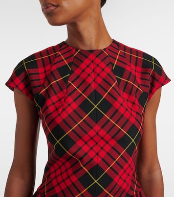 Asymmetric minidress | McQueen