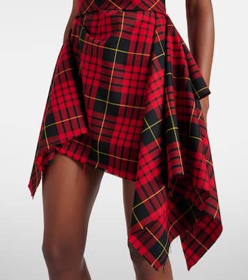 Asymmetric minidress | McQueen