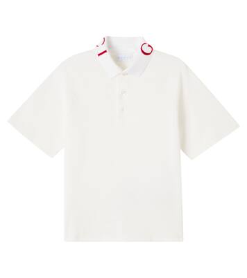 Cotton-blend piqué polo shirt | Gucci Kids