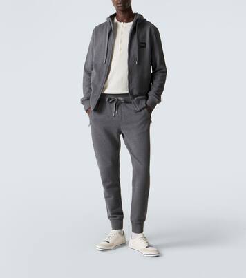 Kapuzenjacke aus Baumwoll-Jersey | Dolce&Gabbana