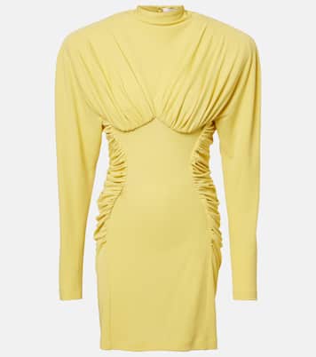 Draped jersey minidress | Stella McCartney
