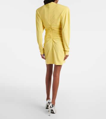 Draped jersey minidress | Stella McCartney