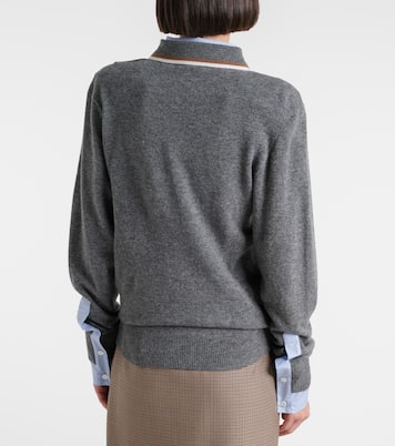 Layered virgin wool polo sweater | Stella McCartney