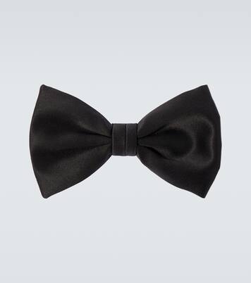 Essential silk twill bow tie | Brioni