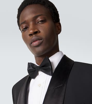 Essential silk twill bow tie | Brioni