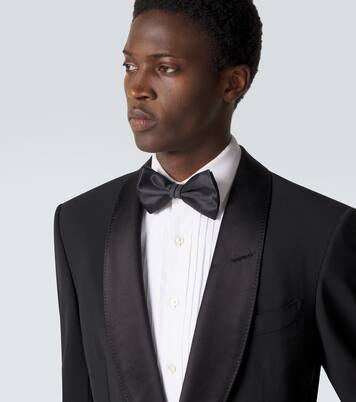 Essential silk twill bow tie | Brioni