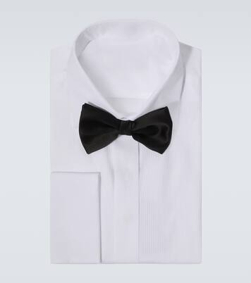 Essential silk twill bow tie | Brioni
