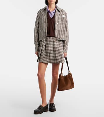 Minirock aus einem Baumwollgemisch | Moncler