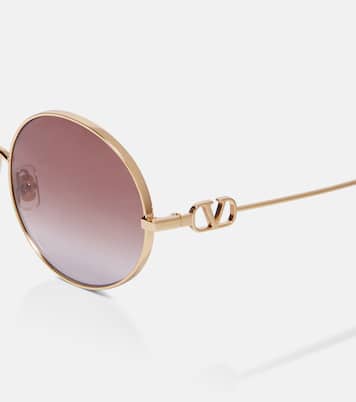 VLogo round sunglasses | Valentino