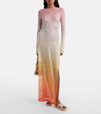 Harlow Zigzag lamé espadrille sandals | Missoni