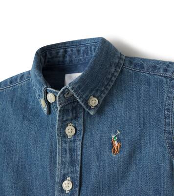 Baby cotton chambray shirt | Polo Ralph Lauren Kids