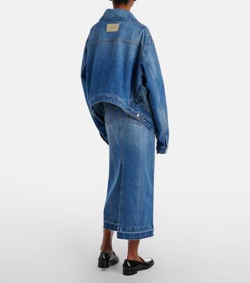 High-Rise-Jeansrock | Givenchy