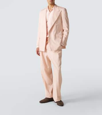 Blazer cruzado Richard de seda | Umit Benan