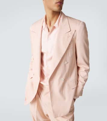 Blazer cruzado Richard de seda | Umit Benan