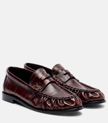 Mocasines penny Le Loafer de piel de anguila | Saint Laurent