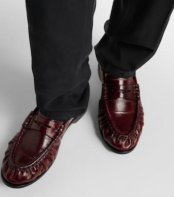 Mocasines penny Le Loafer de piel de anguila | Saint Laurent