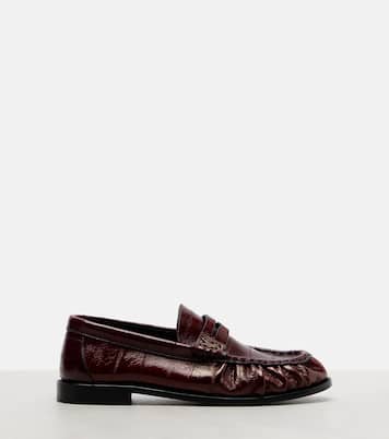 Mocasines penny Le Loafer de piel de anguila | Saint Laurent