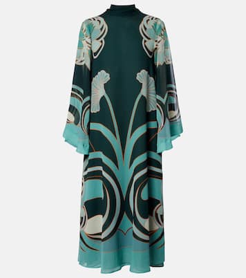 Midikleid Magnifico aus Seiden-Twill | La DoubleJ