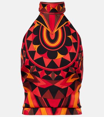 Top Manuba aus Seiden-Twill | Pucci
