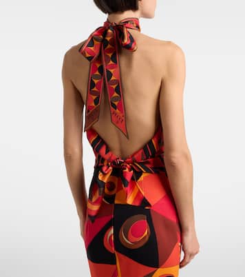 Top Manuba aus Seiden-Twill | Pucci