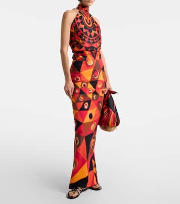 Top Manuba aus Seiden-Twill | Pucci