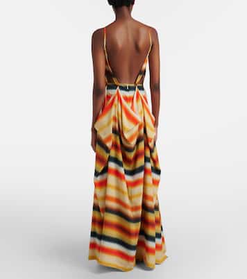 Paula's Ibiza Maxikleid aus Seide | Loewe