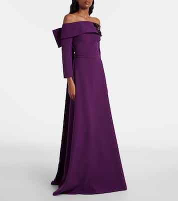 Robe Lunelle à épaules dénudées  | Safiyaa