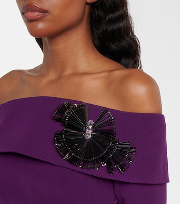 Robe Lunelle à épaules dénudées  | Safiyaa