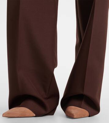 Robbie suede slingback pumps | Gianvito Rossi