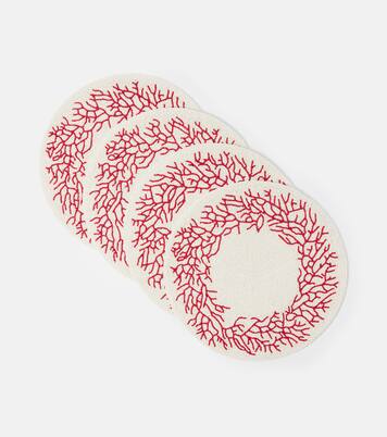 Set of 4 beaded placemats | Les-Ottomans