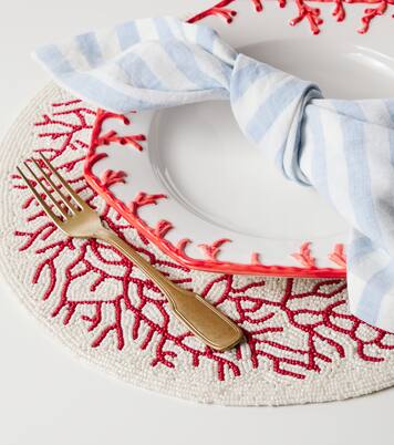 Set of 4 beaded placemats | Les-Ottomans