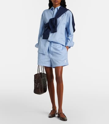 x Wimbledon striped cotton shorts | Polo Ralph Lauren